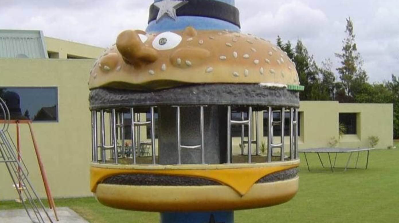 ”McDonald's was fined $4 million in 1999 for not reporting 400+ injuries of children using Big Mac Climber jungle gyms, where children climbed up a tube from the ground and played between two giant metal hamburger buns. The last Big Mac Climbers were removed from McDonald's playgrounds in 1997.”